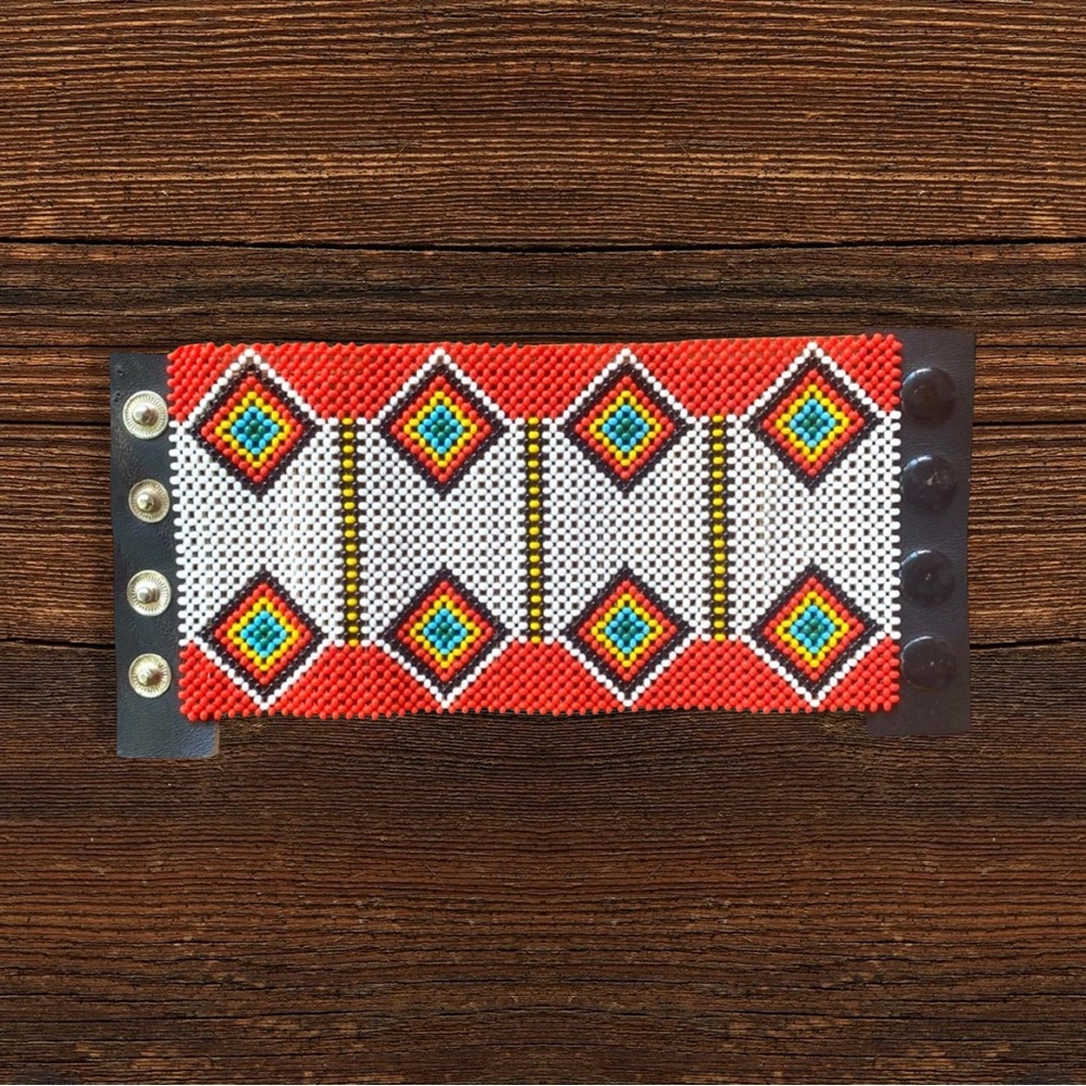 ~BUNDLE ONLY~Colorful Beaded Native Style Cuff Bracelet